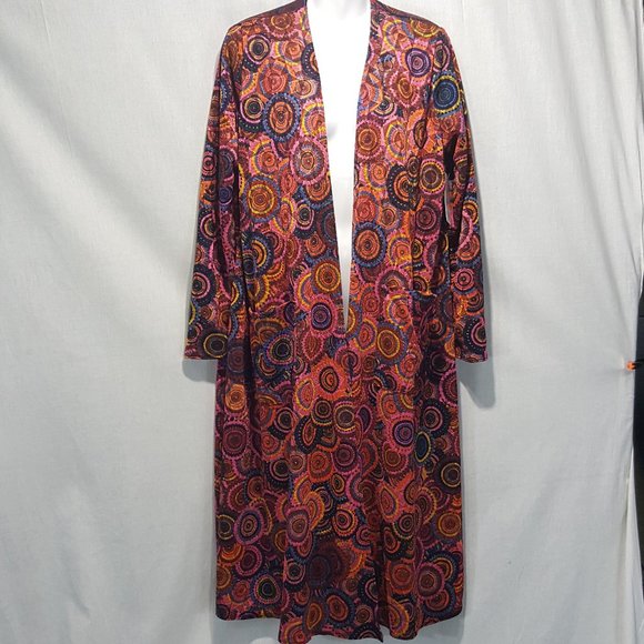 LuLaRoe Sweaters - NEW LuLaRoe Sarah Long Cardigan Duster Large Multi